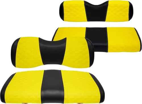 Miniatura 27 de Fundas de asiento de carrito de golf, delanteras y traseras, impermeables y resistentes al sol, de piel de vinilo de grado marino, accesorios