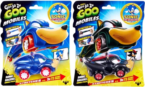 Heroes of Goo JIT Zu Sonic Mobiles - Figura de acción y vehículo para niños mayores de 4 años