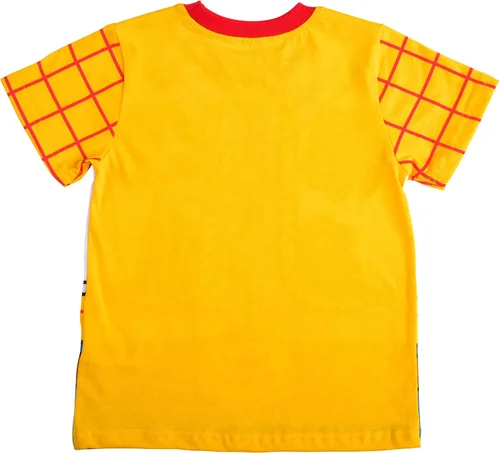Miniatura 3 de Disney Toy Story - Conjunto de camiseta y pantalón deportivo para niños pequeños y pequeños, azulamarillo o verdegris