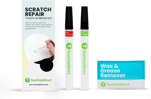 Miniatura 24 de TouchUpDirect PMNG Midnight Silver Metallic Compatible con Tesla Exact Match Reparación de Rayones Pintura de Retoque - Kit de Pincel plateado