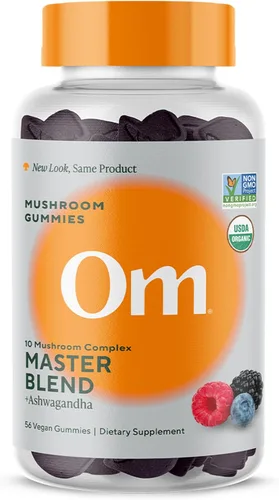 Miniatura 10 de OM MUSHROOM SUPERFOOD Cordyceps - Gomitas de hongos orgánicos cultivados en Estados Unidos - Apoya la resistencia, la energía y la recuperación