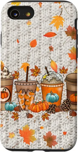 Miniatura 18 de iPhone 16 Acción de Gracias Otoño Hojas Otoño Calabaza Especias Funda