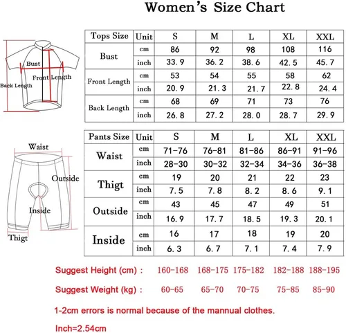 Miniatura 3 de Conjunto de camisetas de ciclismo para mujer, altamente transpirables, pantalones cortos con bolsillos y acolchado 4D