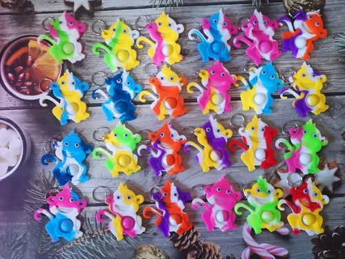 Miniatura 2 de Paquete de 24 juguetes divertidos de burbujas para niños, niños, aulas, estudiantes, regalos de profesores, recuerdos de fiesta de cumpleaños