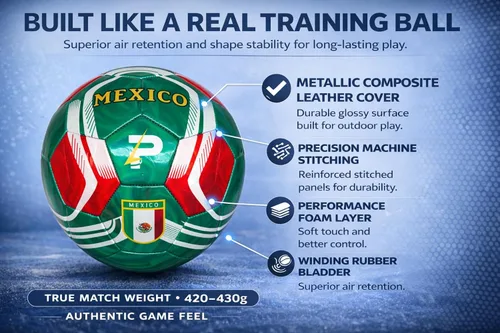 Miniatura 3 de Balón de Entrenamiento de Fútbol de País: Edición Mundial