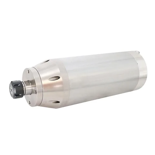Miniatura 3 de Motor de husillo CNC ATO, 6kW trifásico 380V refrigerado por agua Motor de husillo CNC 14.5A φ125mm ER25 Collets 400Hz 24000rpm, para máquinas CNC
