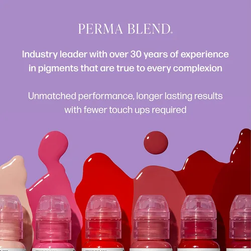 Miniatura 3 de Perma Blend Juego de tintas neutralizantes para maquillaje permanente, pigmento de microblading vegano y suministros de tatuaje para maquillaje
