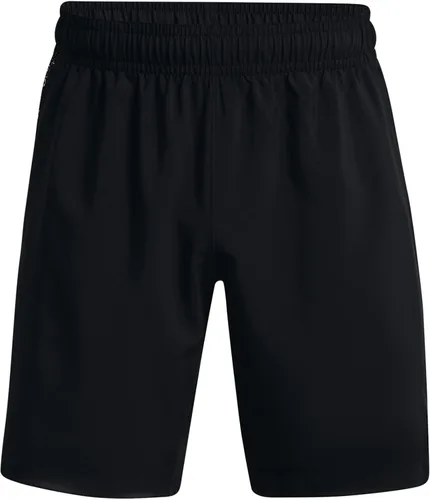 Miniatura 4 de Under Armour AcademySteel UA Woven Graphic Modern Low Rise Multi-Sport Short Hombre