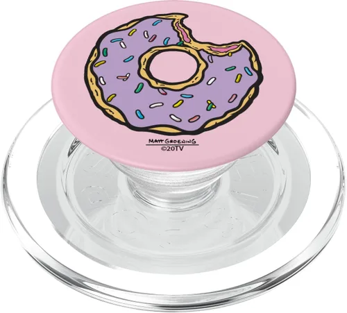 Miniatura 8 de The Simpsons PopSockets PopSockets intercambiables de rosquilla rociada