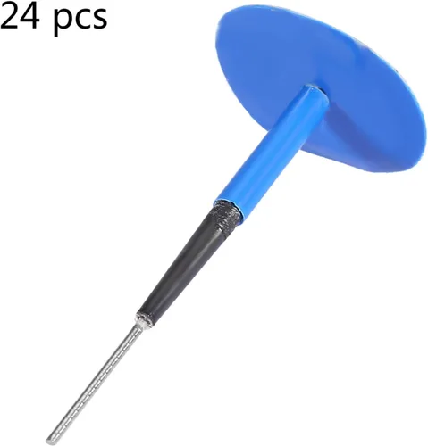 Miniatura 2 de 24 piezas de parche de tapón universal sin cámara para reparación de pinchazos de neumáticos de hongos para automóvil motocicleta