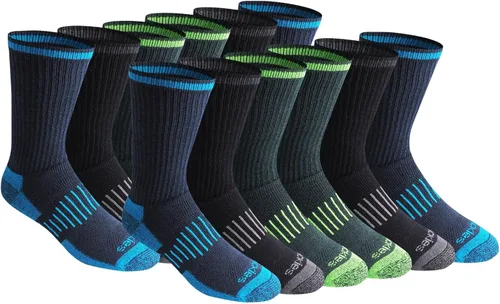 Miniatura 21 de Dickies Men's Dri-tech Original Moisture Control Crew Socks, Available in M-xxl (6, 12, 18 Pairs)