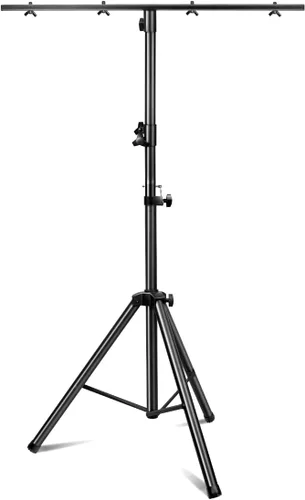 DJ Lights Stand 41-95 Inch, Heavy Duty DJ Stand 1 Pack, Portable Par Can Tripod Stage Light Stand Adjustable Height, DJ Lighting T Bar Suitable for