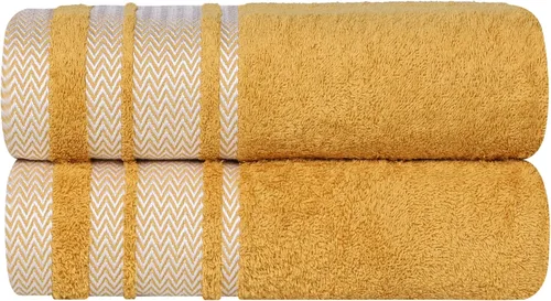 Miniatura 76 de Superior Juego de toallas de algodón de 9 piezas, toallas absorbentes suaves de felpa, artículos esenciales de baño, ducha, lujo, esponjosas