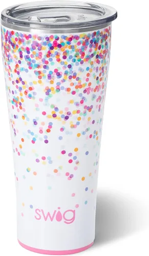Miniatura 61 de Swig Life - Vaso aislante de 22 onzas, vaso de viaje para café con tapa, taza de café para viaje compatible con portavasos, de acero inoxidable