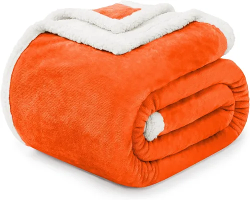 Miniatura 20 de Beautex Manta de Vellón Sherpa Beige Crema, Manta Suave y Esponjosa de Franela y Felpa, Manta Acogedora y Suavísima para Sofá, Cama y Adultos