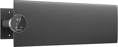 Miniatura 14 de K&KALONZO Calentador de toallas eléctrico, 18.35" An x 31" Al, calentador de toallas montado en pared con temporizador integrado, calentador