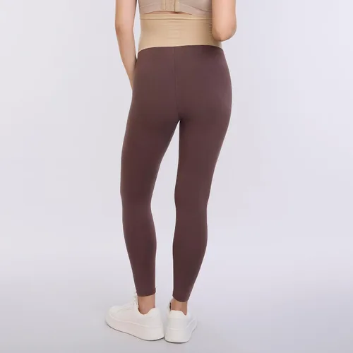 Miniatura 15 de Motherhood Maternity Leggings esenciales elásticos de longitud completa para mujer, ajuste secreto sobre el vientre