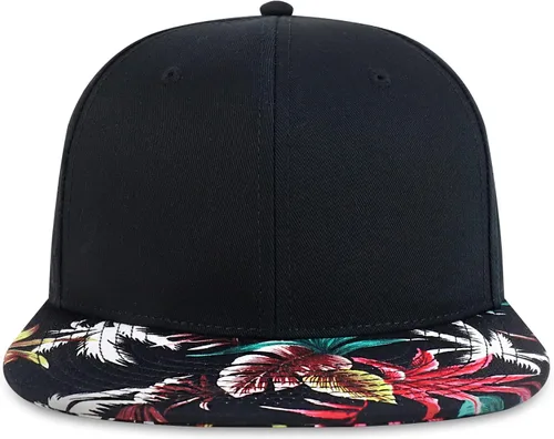 Miniatura 2 de Gorra de gran tamaño 2XL con estampado floral de hibisco hawaiano