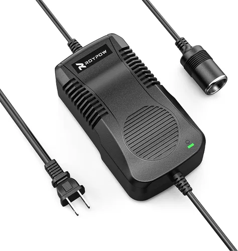 Miniatura 10 de RoyPow Convertidor de CA a CC, 120 W (máximo 150 W), 120 V/110 V a 12 V/10 A, adaptador de CA/CC, convertidor de 120 V/110 V a 12 V, fuente
