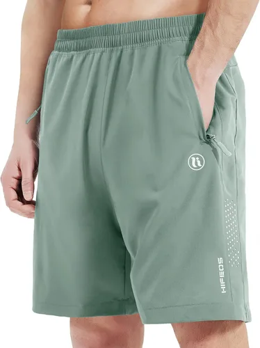 HIFEOS Pantalones cortos deportivos para hombre, pantalones cortos de entrenamiento para correr, tenis, gimnasio, 5, 7, 9 pulgadas, cómodos,