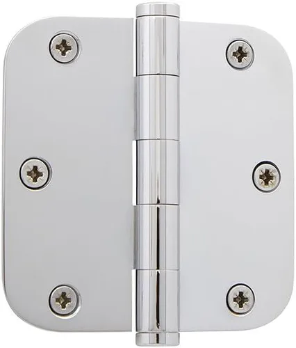 Miniatura 64 de Grandeur Hardware 824304 Bisagra residencial con punta de bellota de 3.5 pulgadas con esquinas de radio de 5/8 pulgadas en peltre antiguo