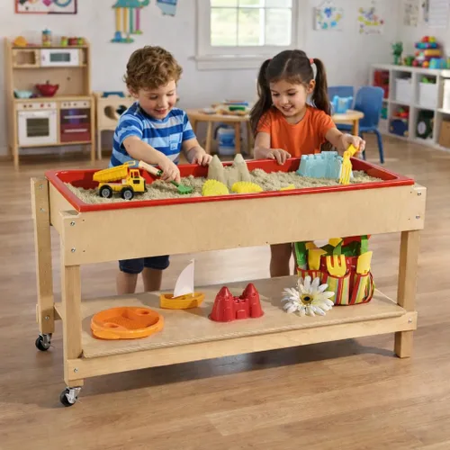 Miniatura 2 de Wood Designs WD11810 mesa para agua o arena con recipiente superior