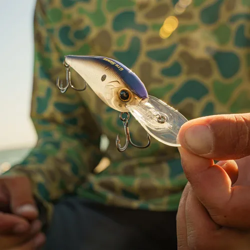 Miniatura 3 de 6th Sense Crush Deep Diving Crankbait - Señuelo de pesca de alta calidad en aguas profundas con detalles 3D, ganchos de níquel negro afilados