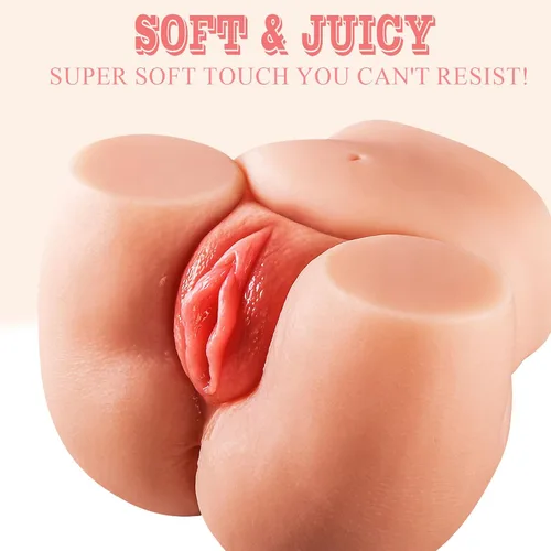 Miniatura 2 de Muñeca sexual de 2.43 libras para hombre, muñecas sexuales de trasero y vagina de bolsillo para hombres, juguetes sexuales para hombres, torso