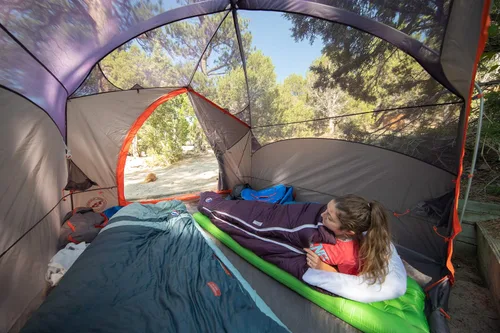 Miniatura 6 de Big Agnes Saco de dormir para mujer Sidewinder Camp FireLine Eco Fill