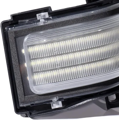 Miniatura 7 de Compatible con Ford Super Duty 2017-2022 2023 F250 F350 F450 F550 2X luz de señal de giro para espejo lateral de circulación diurna DRL lámpara