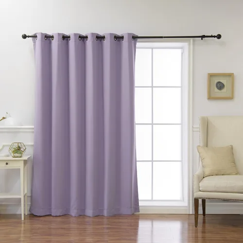 Miniatura 19 de Best Home Fashion Cortina térmica opaca con parte superior con ojales anchos Azul