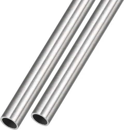 Miniatura 43 de METALLIXITY Tubo de acero inoxidable 304 (0.236 in de diámetro x 0.039 in de pared T x 9.843 in de largo), 2 piezas, tubo recto - para muebles