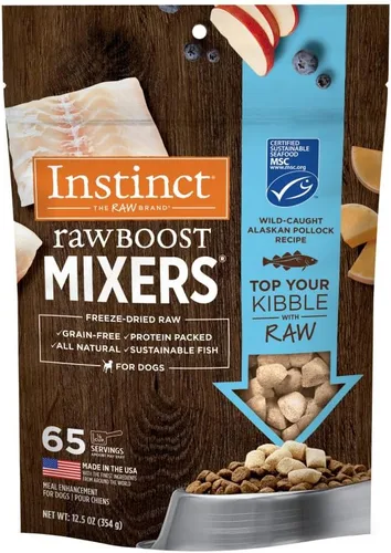 Miniatura 23 de Instinct Raw Boost Mixers Multivitamínico para Perros Adultos Aderezo de Comida Liofilizada, Bolsa de 5.5 oz