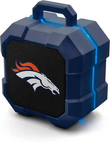 Miniatura 33 de SOAR NFL Shockbox - Altavoz Bluetooth inalámbrico LED, resistente al agua, IPX4, 5.0 Bluetooth con más de 5 horas de tiempo de reproducción, pequeño