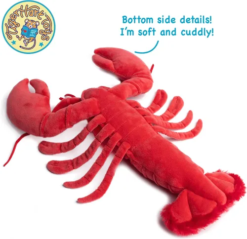 Miniatura 6 de TigerHart Lenora The Lobster - Peluche de 13 pulgadas