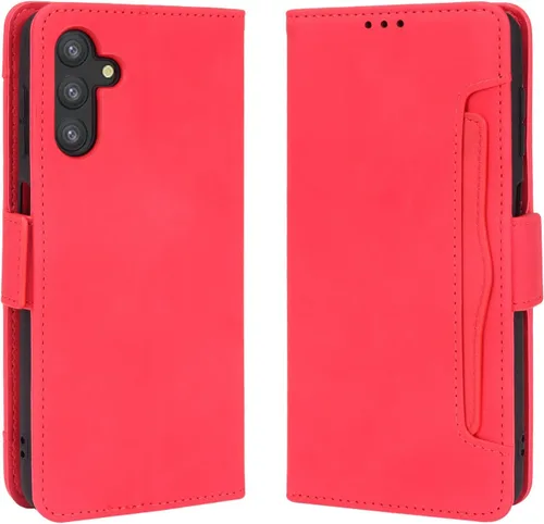 Miniatura 10 de Compatible con Samsung Galaxy A13 5G de 6.5 pulgadas 2022, funda magnética de piel sintética para Samsung Galaxy A13 5G de 6.5 pulgadas 2022 Azul
