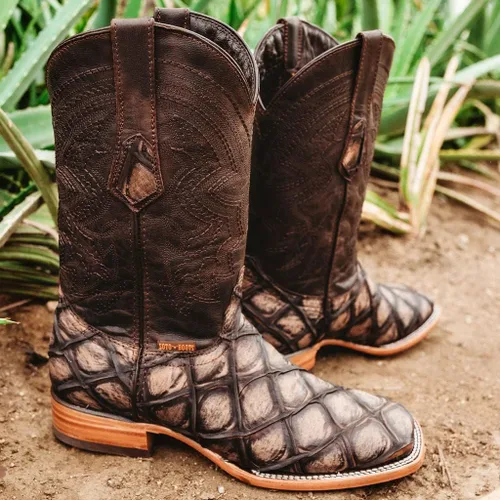 Miniatura 7 de Soto Boots Botas con estampado Pirarucu H50033 para hombre
