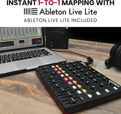 Miniatura 2 de Akai Professional MIDImix - Controlador MIDI USB y mezclador con atenuadores asignables y atenuador maestro, 24 perillas y 16 botones, mapeo 1 a 1