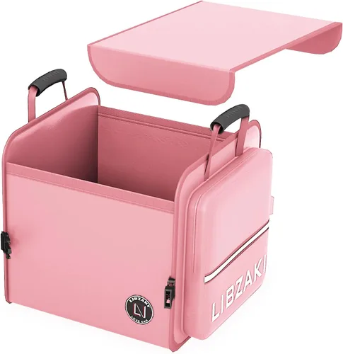 Miniatura 20 de LIBZAKI - Organizador de almacenamiento para maletero de automóvil, caja de almacenamiento plegable para auto, camión, SUV, color negro