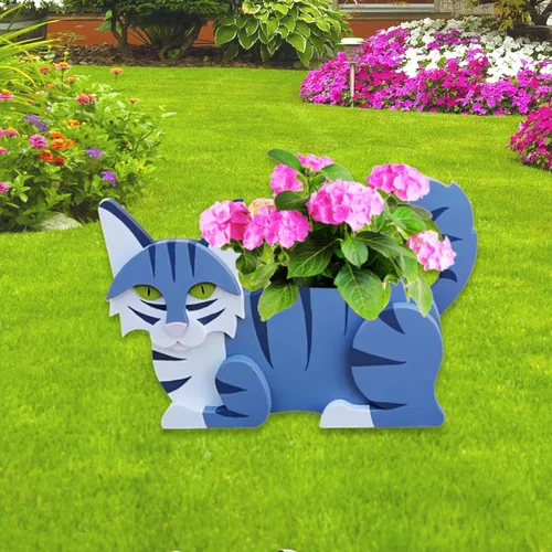 Miniatura 77 de Maceta de Perro English Springer Spaniel, Macetas de Plantas, Bonita Maceta de Jardín para Perros, Macetas de Perro Regalos de Cumpleaños