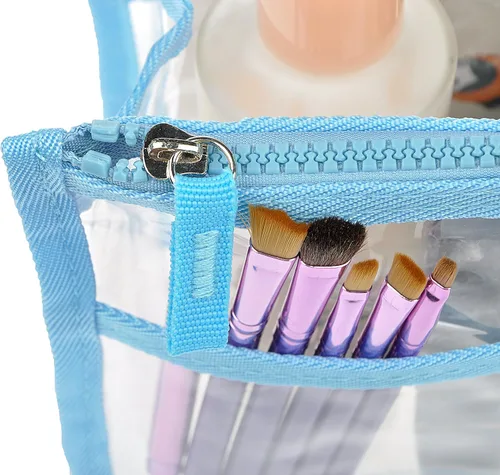 Miniatura 20 de Bolso de mano estilo cartera de Vercord para mujer con organizador incorporado, estampado bien definido, con manijas y cremallera, tamaño 2
