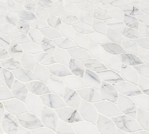 Miniatura 21 de MSI Verona Patrón Dorado 12 pulg. x 12 pulg. Azulejo de Mosaico de Mármol Montado en Malla para Pared de Baño, Piso, Salpicadero de Cocina y Verona