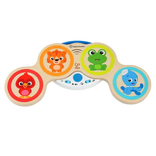 Miniatura 19 de Baby Einstein Strum Along Songs Magic Touch - Guitarra de juguete de madera con barra de Whammy, juguete de aprendizaje musical Montessori