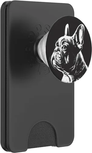 Miniatura 7 de PopSockets de dibujo francés Bulldog francés intercambiable PopGrip