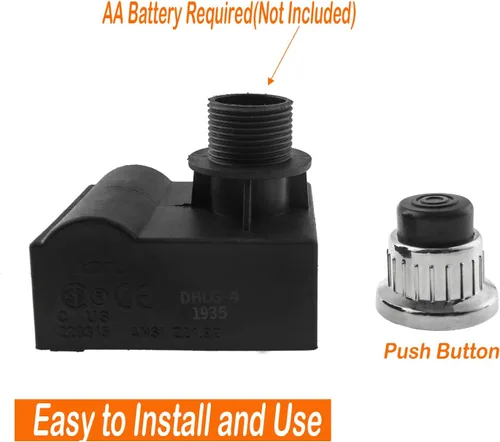 Miniatura 2 de BBQ Future 4 salidas de encendido eléctrico universal de repuesto para parrillas de gas Char-Broil, Brinkmann, Grillmaster, Kenmore, Nexgrill