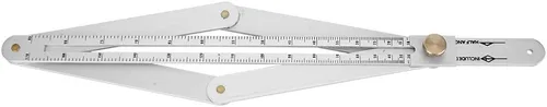 Buscador de ángulo de esquina de acero inoxidable transportador 0-170 ° Herramienta de medición de carpintería multifuncional Goniómetro de 4