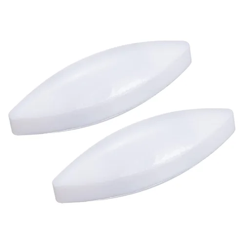 Miniatura 11 de MECCANIXITY Agitador magnético mezclador barra de agitación 45 mm (1.77 ") x15 mm forma de oliva imán de recubrimiento blanco para laboratorio 2