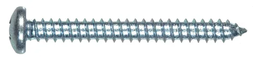 The Hillman Group, Zinc 80021 - Tornillo de hoja Phillips de cabeza plana de 6 x 1 pulgada, paquete de 100, 1 pulgada