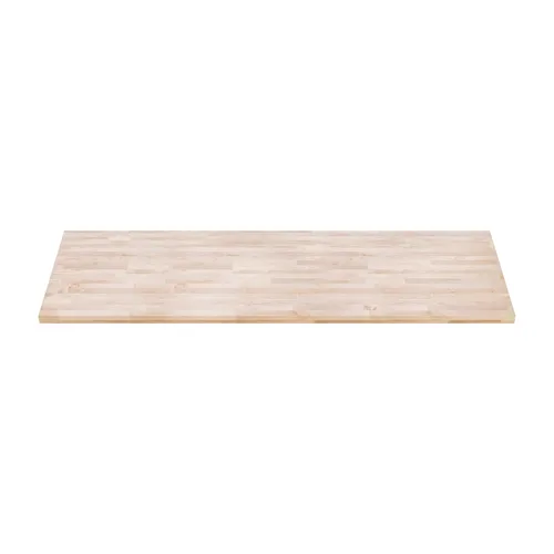 Miniatura 15 de DuraSteel Mesa de madera maciza, encimera de bloque de carnicero de 24 x 12 pulgadas, tabla de cortar de madera de losa de arce natural para mesa