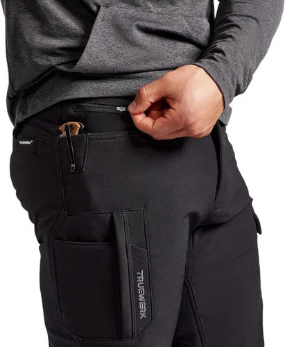 Miniatura 5 de TRUEWERK T3 WerkPants for Men, Relaxed Fit Men's Utility Pants, Water Resistant, Insulated, Cargo Work Pants with 4-Way Stretch